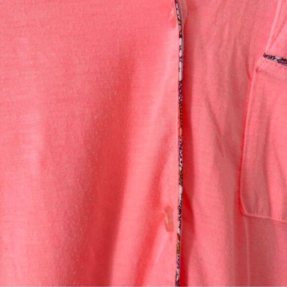 Victoria's Secret Pink Long Sleeve Buttoned Down NightGown‎ Pajamas Dress - Picture 4 of 7